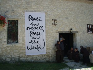 Peace in oneself Peace in the world