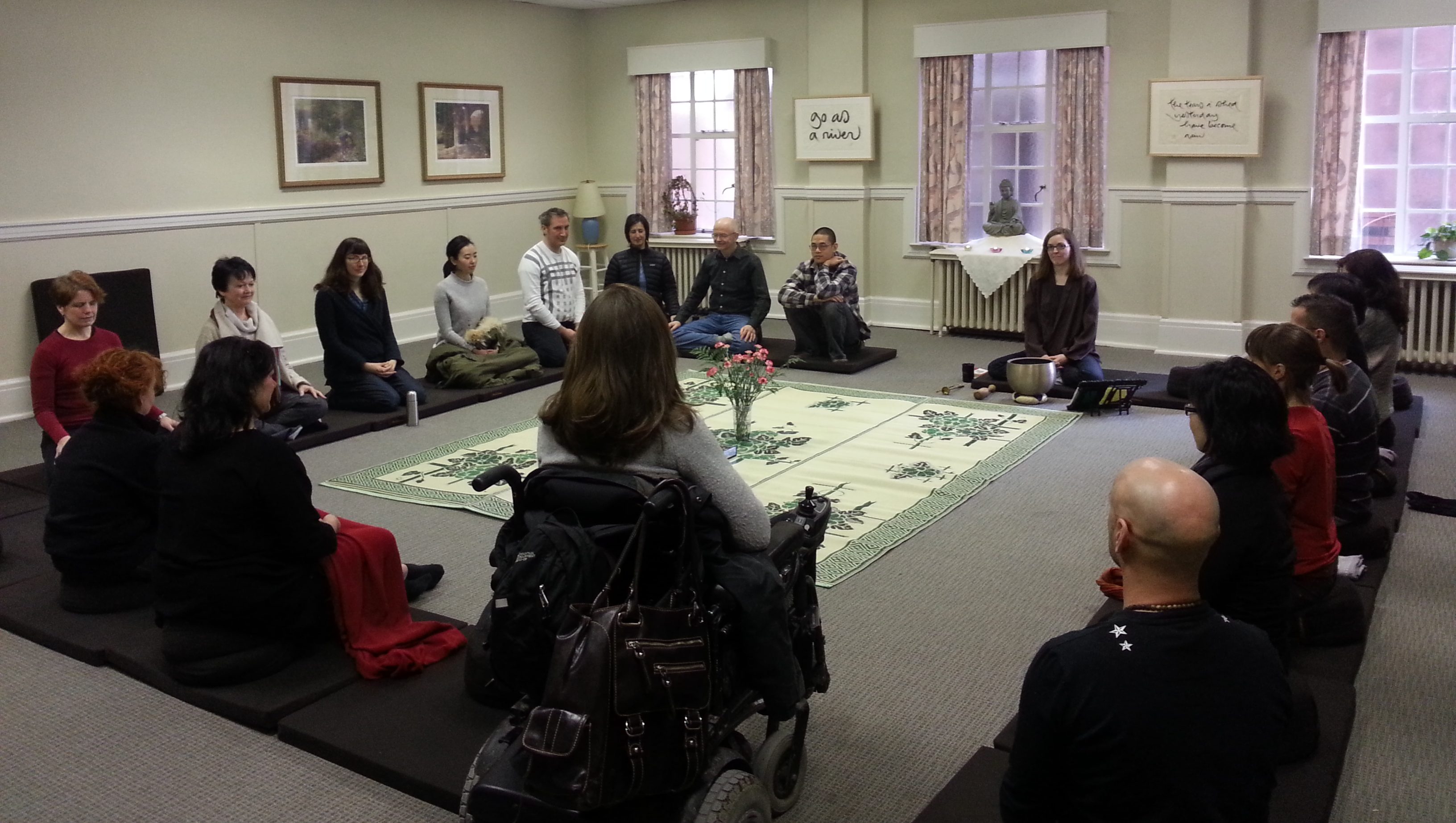 A typical MPC meditation session